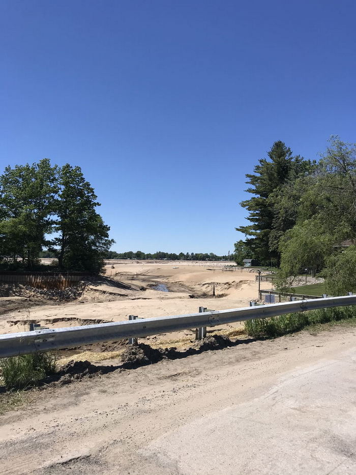 Edenville - Wixom Lake After Dam Break 2020